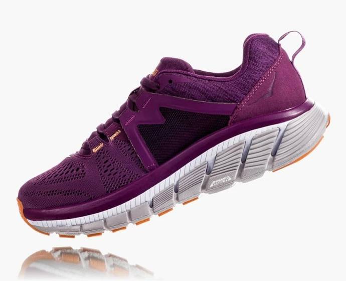 Tenis Para Correr En Carretera Hoka Gaviota 2 Anchos Mujer Morados | Mexico-8107364