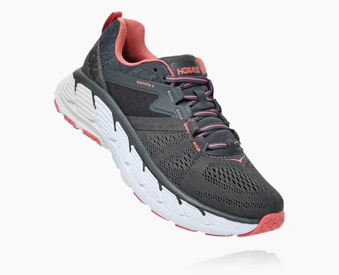 Tenis Para Correr En Carretera Hoka Gaviota 2 Mujer Grises | Mexico-8301629