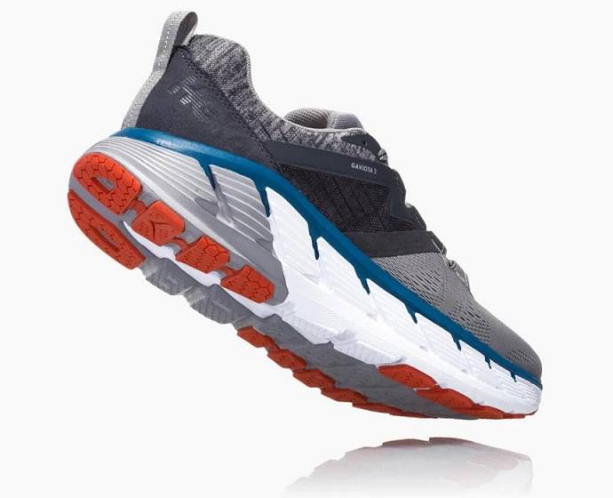 Tenis Para Correr En Carretera Hoka Gaviota 2 Hombre Grises | Mexico-8947362