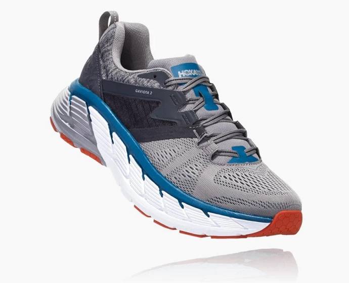 Tenis Para Correr En Carretera Hoka Gaviota 2 Hombre Grises | Mexico-8947362