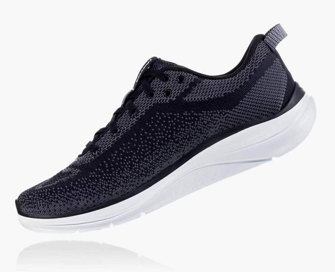 Tenis Para Correr En Carretera Hoka Hupana Flow Hombre Negros | Mexico-2405893