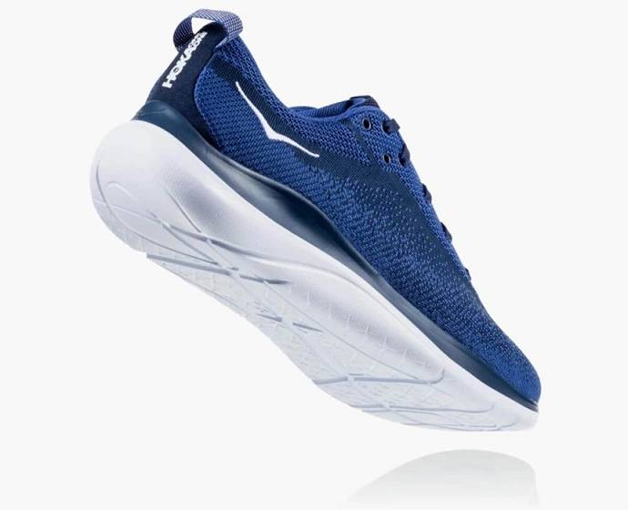 Tenis Para Correr En Carretera Hoka Hupana Flow Anchos Hombre Azules | Mexico-7648130