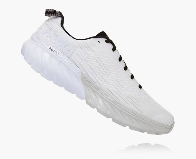 Tenis Para Correr En Carretera Hoka Mach 3 Hombre Blancos | Mexico-3615274