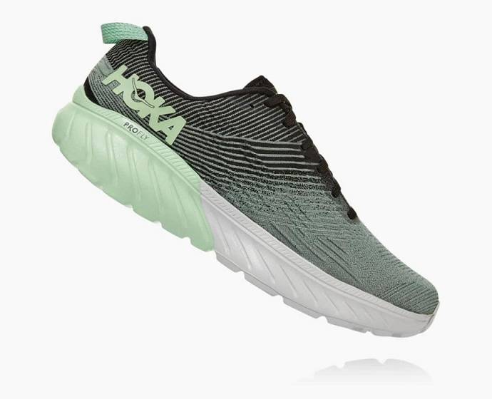 Tenis Para Correr En Carretera Hoka Mach 3 Hombre Verdes | Mexico-7852409