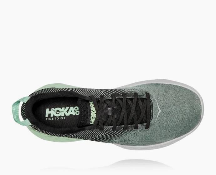 Tenis Para Correr En Carretera Hoka Mach 3 Hombre Verdes | Mexico-7852409