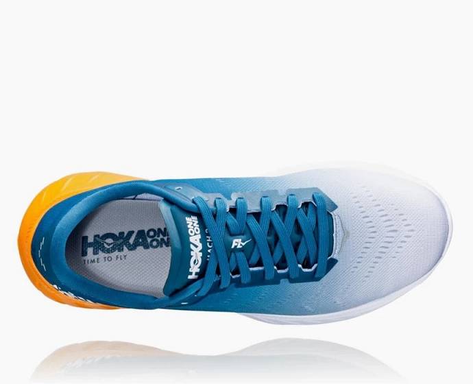 Tenis Para Correr En Carretera Hoka Mach 2 Hombre Azules | Mexico-9852643