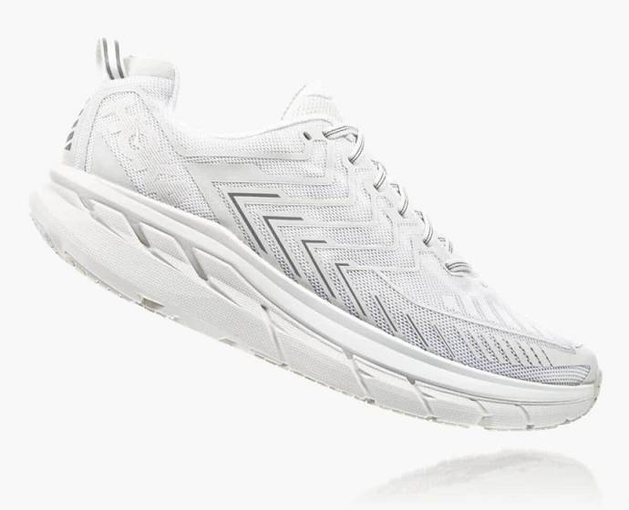 Tenis Para Correr En Carretera Hoka OV Clifton Hombre Blancos | Mexico-9821073