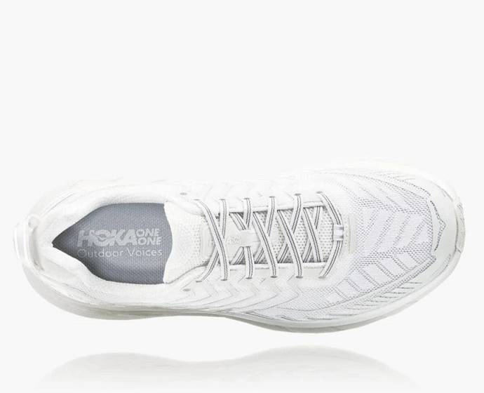 Tenis Para Correr En Carretera Hoka OV Clifton Hombre Blancos | Mexico-9821073