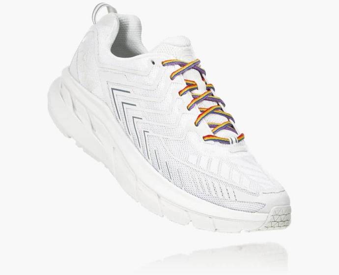 Tenis Para Correr En Carretera Hoka OV Clifton Hombre Blancos | Mexico-9821073