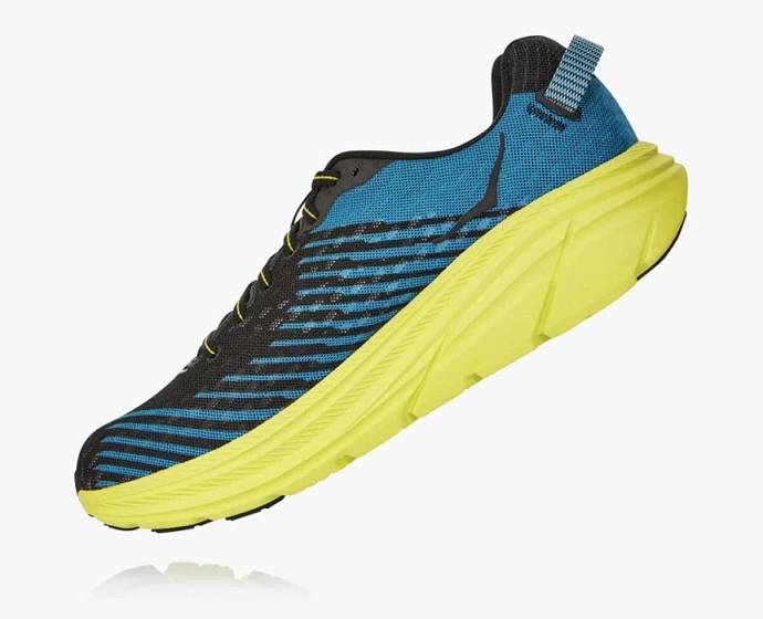 Tenis Para Correr En Carretera Hoka Rincon Hombre Negros | Mexico-2564390