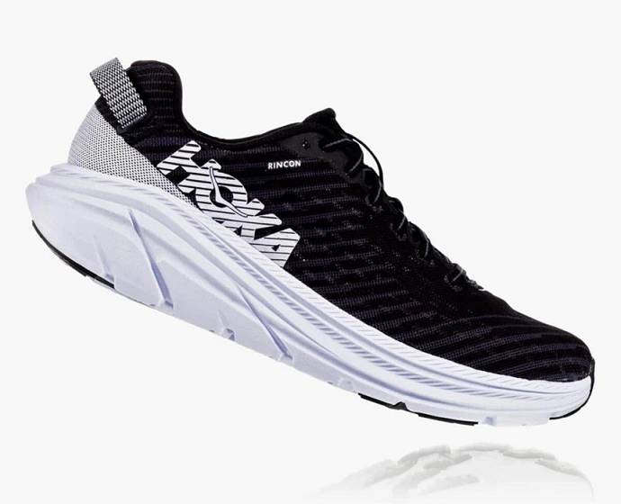 Tenis Para Correr En Carretera Hoka Rincon Hombre Negros | Mexico-6480219