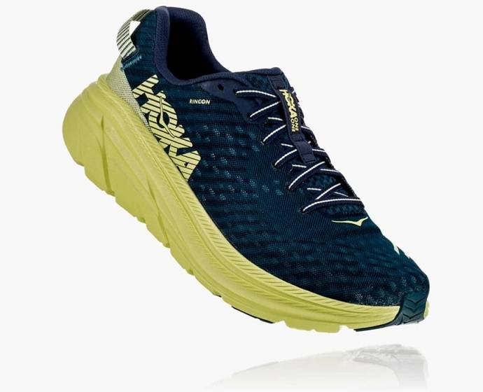 Tenis Para Correr En Carretera Hoka Rincon Hombre Azules Verdes | Mexico-9460517