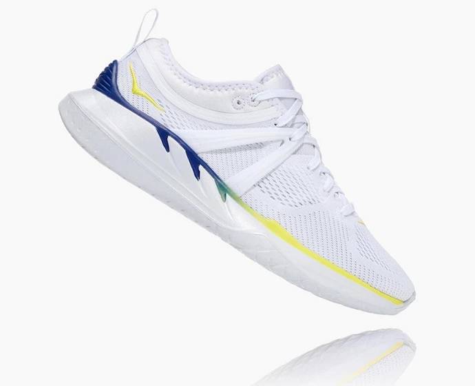 Tenis Para Correr En Carretera Hoka Tivra Mujer Blancos Verdes | Mexico-8423507