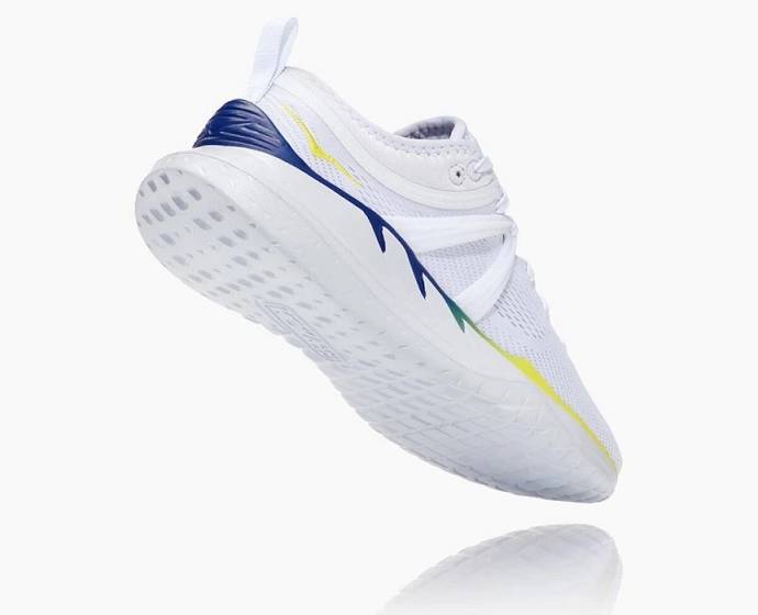 Tenis Para Correr En Carretera Hoka Tivra Mujer Blancos Verdes | Mexico-8423507