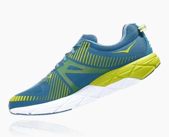 Tenis Para Correr En Carretera Hoka Tracer 2 Hombre Azules Verdes | Mexico-1084372