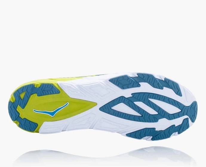 Tenis Para Correr En Carretera Hoka Tracer 2 Hombre Azules Verdes | Mexico-1084372