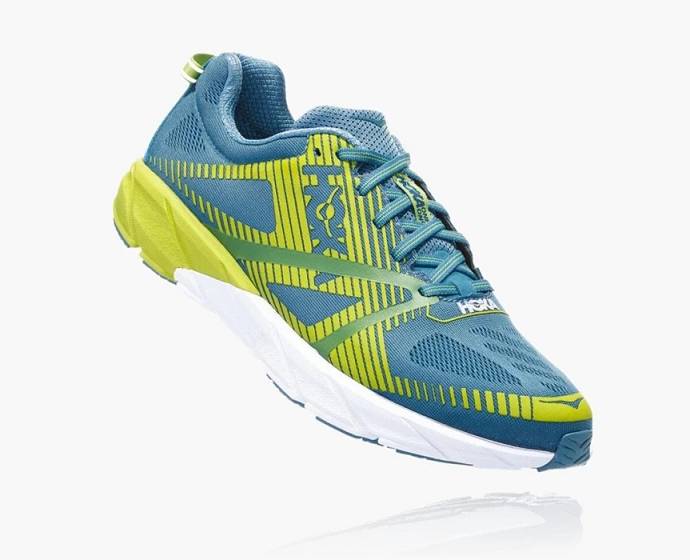 Tenis Para Correr En Carretera Hoka Tracer 2 Hombre Azules Verdes | Mexico-1084372