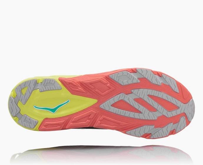 Tenis Para Correr En Carretera Hoka Tracer 2 Mujer Grises Coral | Mexico-2976034