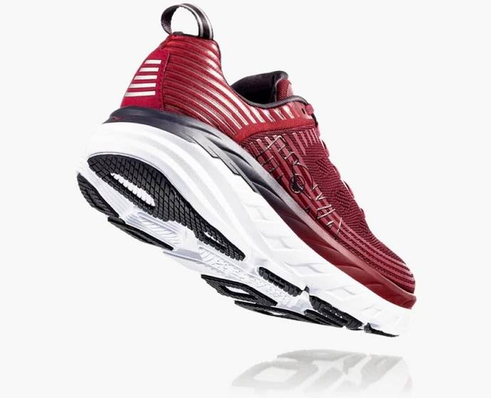 Tenis Para Correr Hoka Bondi 6 Anchos Hombre Rojos | Mexico-0548672