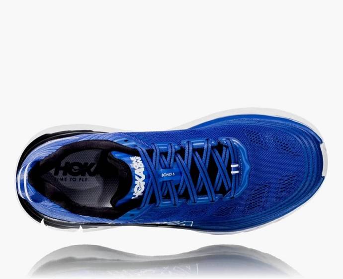 Tenis Para Correr Hoka Bondi 6 Anchos Hombre Azul Marino | Mexico-9213647