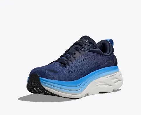 Tenis Para Correr Hoka Bondi 8 Hombre Azul Marino Azules | Mexico-2749385