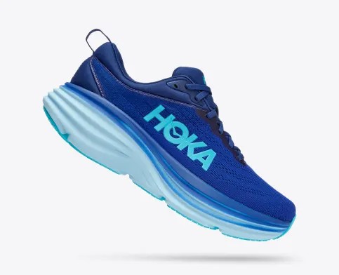 Tenis Para Correr Hoka Bondi 8 Hombre Azules | Mexico-7649283