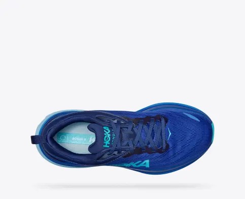 Tenis Para Correr Hoka Bondi 8 Hombre Azules | Mexico-7649283