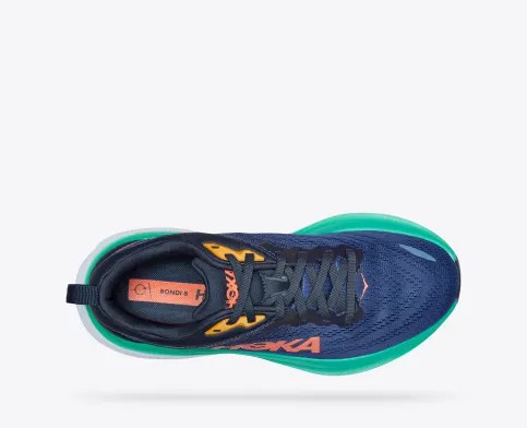 Tenis Para Correr Hoka Bondi 8 Mujer Azules Turquesa | Mexico-2958140