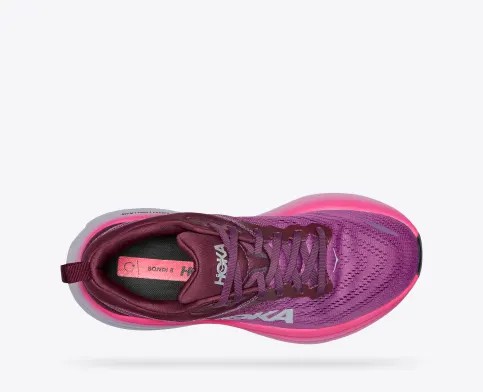 Tenis Para Correr Hoka Bondi 8 Mujer Vino | Mexico-6802973