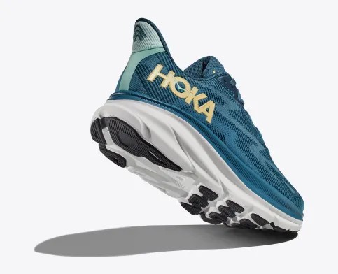 Tenis Para Correr Hoka Clifton 9 Hombre Azules Oscuro | Mexico-4320768