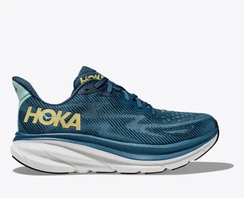 Tenis Para Correr Hoka Clifton 9 Hombre Azules Oscuro | Mexico-4320768