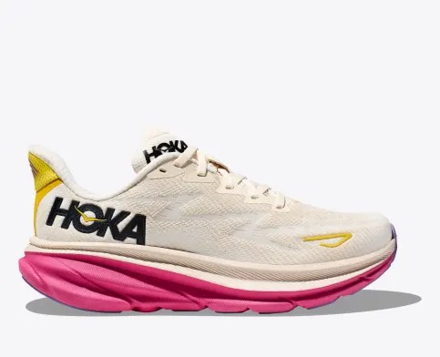 Tenis Para Correr Hoka Clifton 9 Mujer Beige | Mexico-6845390