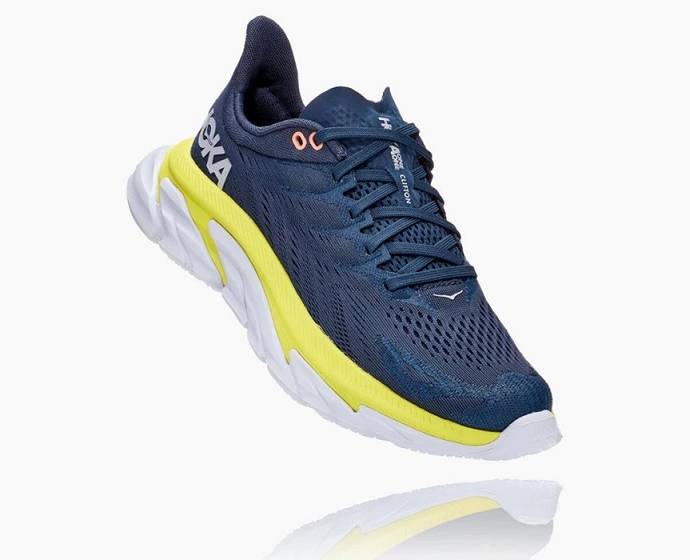 Tenis Para Correr Hoka Clifton Edge Mujer Azules | Mexico-7095284