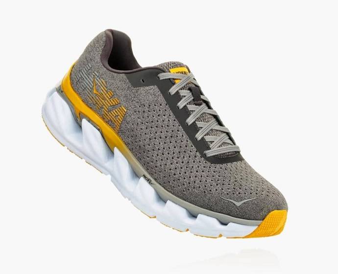 Tenis Para Correr Hoka Elevon Hombre Grises | Mexico-7326190