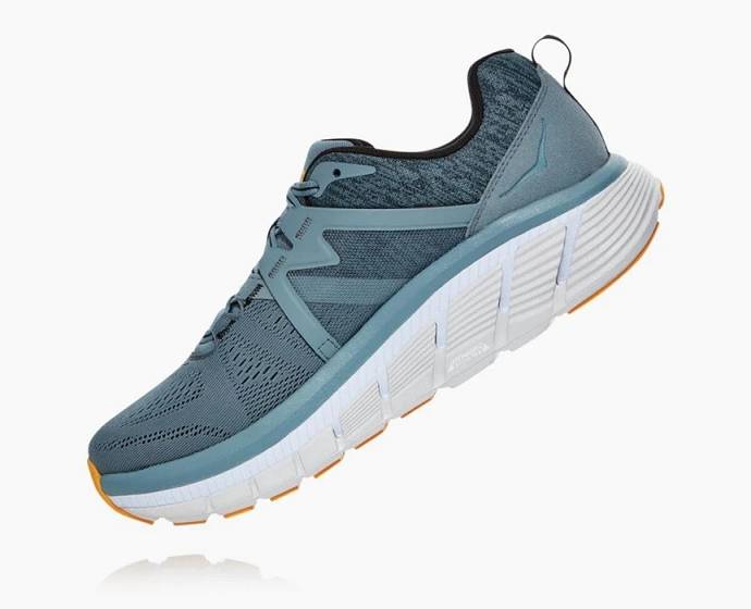 Tenis Para Correr Hoka Gaviota 2 Hombre Azules Claro | Mexico-5178342