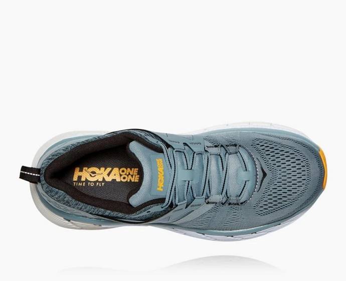 Tenis Para Correr Hoka Gaviota 2 Hombre Azules Claro | Mexico-5178342