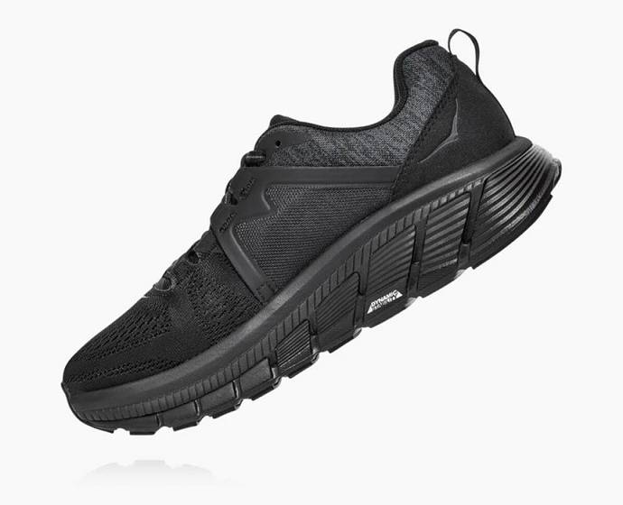 Tenis Para Correr Hoka Gaviota 2 Hombre Negros | Mexico-5236019