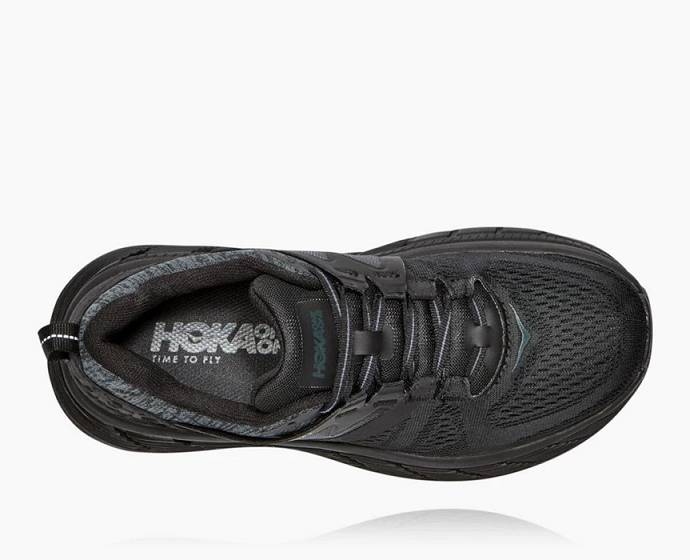 Tenis Para Correr Hoka Gaviota 2 Hombre Negros | Mexico-5236019