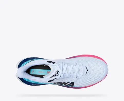 Tenis Para Correr Hoka Mach 5 Hombre Blancos Azules | Mexico-8491703