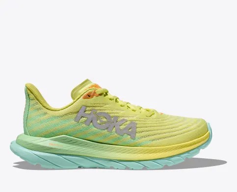 Tenis Para Correr Hoka Mach 5 Mujer Amarillos | Mexico-8459372