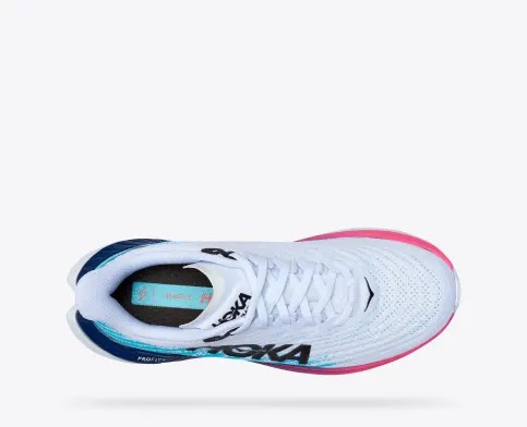 Tenis Para Correr Hoka Mach 5 Mujer Blancos Azules | Mexico-6428197