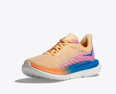 Tenis Para Correr Hoka Mach 5 Mujer Kaki Morados | Mexico-4607839