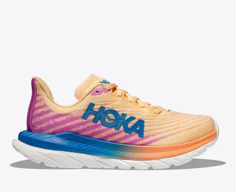 Tenis Para Correr Hoka Mach 5 Mujer Kaki Morados | Mexico-4607839