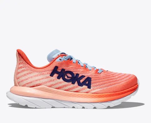 Tenis Para Correr Hoka Mach 5 Mujer Naranjas | Mexico-2365987