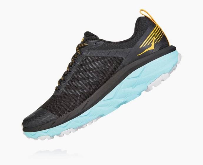 Tenis Para Trail Running Hoka Challenger ATR 5 Anchos Mujer Negros | Mexico-0197368