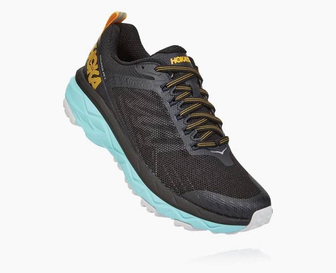 Tenis Para Trail Running Hoka Challenger ATR 5 Anchos Mujer Negros | Mexico-0197368