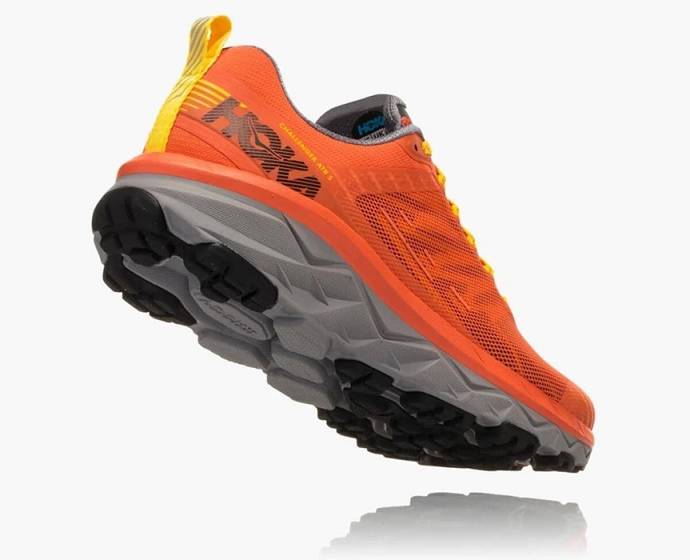 Tenis Para Trail Running Hoka Challenger ATR 5 Anchos Hombre Naranjas Grises | Mexico-0465312