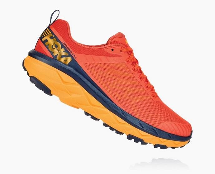 Tenis Para Trail Running Hoka Challenger ATR 5 Anchos Hombre Naranjas | Mexico-0518932