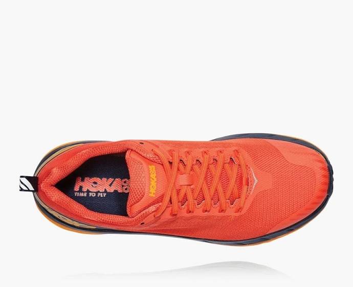 Tenis Para Trail Running Hoka Challenger ATR 5 Anchos Hombre Naranjas | Mexico-0518932