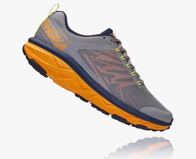 Tenis Para Trail Running Hoka Challenger ATR 5 Anchos Hombre Grises | Mexico-0958234